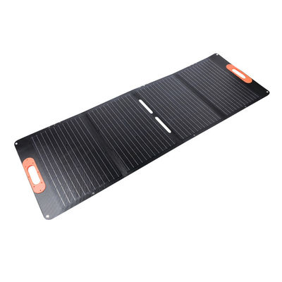 เครื่องชาร์จแผงพลังแสงอาทิตย์แบบโมโนคริสตัล 120W เครื่องชาร์จพลังแสงอาทิตย์พับพกพา สําหรับโรงไฟฟ้า
