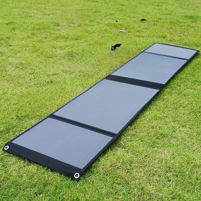 เครื่องชาร์จแผ่นพลังแสงอาทิตย์แบบโอนโครสตัลไลน์แบบพกพา 60W สําหรับสถานการณ์ฉุกเฉิน