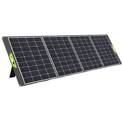 เครื่องชาร์จแบตเตอรี่พลังแสงอาทิตย์แบบพับได้ 400W 18V สําหรับเครื่องผลิตรถยนต์ค่าย