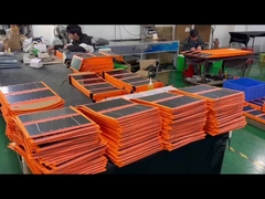 เครื่องชาร์จแผ่นแสงอาทิตย์แบบพับได้ 100W กันน้ําแบบพกพา IP65 สําหรับการเดินทาง