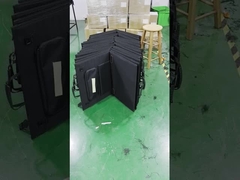 เครื่องชาร์จแผ่นพลังแสงอาทิตย์กลางแจ้ง 21.6V กระแสไฟฟ้าเปิด โวลเตจ เซลล์โมนโครสตัลลีน สําหรับการให้พลังงานในระหว่างเดินทาง